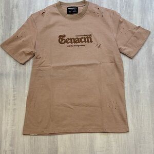 Tenaciti Fire Dog Tan Men's Short Sleeve Tee